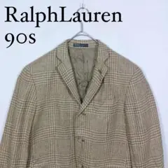 90sRalph Lauren テーラードジャケット ラルフローレン イタリア製