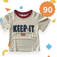 【新品】ベビー　子供服　半袖Tシャツ　テディベア　くまちゃん柄　サイズ90
