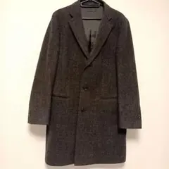 UNIQLO/ユニクロ ウール カシミヤ チェスターコート ブラック M