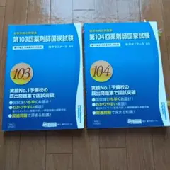 薬剤師国家試験 第103回 104回