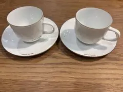 【美品】pierre cardin ピエールカルダン　カップ＆ソーサー２客セット