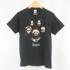 SCANCH ロゴ 写真 人物 プリント ロック バンド Tシャツ 古着