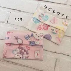 【325】ミニサイズ　ポケットティッシュケース　２個セット