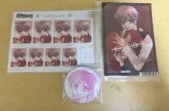桜蘭高校ホスト部 藤岡ハルヒ 証明写真館 缶バッジ 特典ブロマイド セット