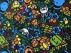 アベイシングエイプ　布　生地