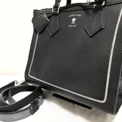 ADMJ A.D.M.J. 2way ハンドバッグ ショルダーバッグ　王冠金具