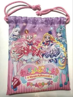 わんだふるぷりきゅあ　ドリームステージ　オリジナル きんちゃく　巾着