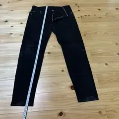 EDWINエドウィンJERSEYSブラックデニムパンツ ED09
