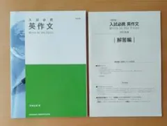 入試必携 英作文 Write to the Point