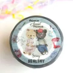 lillybloom【Stay Healthy】海外マスキングテープ 巻売り