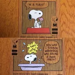 SNOOPY MUSEUM TOKYO ステッカー スヌーピー 2点セット