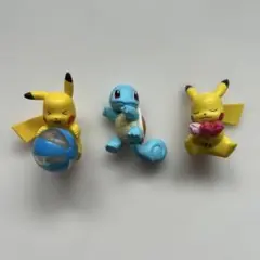 ポケモンミニフィギュア　3個