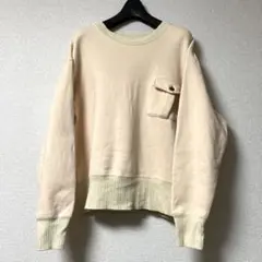 【WAREHOUSE】胸ポケット付きスウェット 40