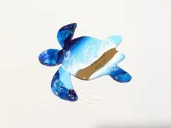 ホヌの波アートパネル①