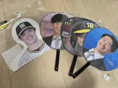 阪神タイガース うちわなど中野選手 近本選手