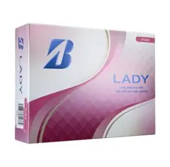 【2025年モデル】ブリヂストン LADY ピンク ゴルフボール　1ダース