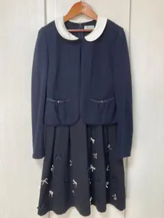 TOCCA ワンピースu0026 ef-deジャケットu0026靴下セット 160cm ネイビー