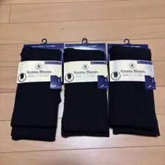 Aroma Bloom 裏起毛タイツ M-Lサイズ ブラック