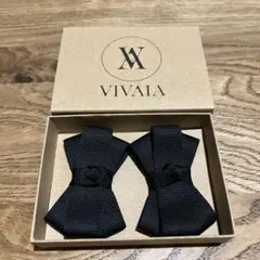 VIVAIA シューズクリップ リボン ブラック 新品未使用