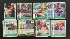 ワンピースカード【THE BEST 2】緑　SR以下　まとめセット