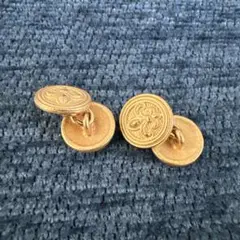 ゴールドメッキ カフスボタン