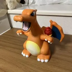 大型リザードン ソフビ貯金箱 リザードン ソフビ 貯金箱 - メルカリ