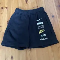 NIKE ナイキ マルチロゴ スウェット ショートパンツ S 黒