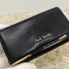 ポールスミス Paul Smith キーケース 4連 ブラック