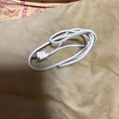 ホワイト USB充電ケーブル USB-A to Micro USB