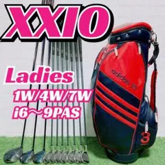 【レディース】ゴルフセット◆XXIOゼクシオ◆10本◆L◆バッグ付き 女性用