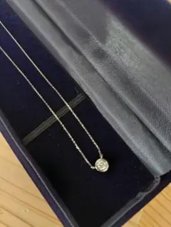 ジュエリーツツミ 0.185ctダイヤモンドプラチナペンダント