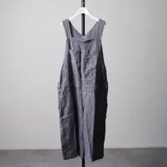 美品 JUNYA WATANABE オーバーオール リネン グレー 薄手 ワイド