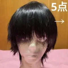 ウィッグ ブラック系 黒