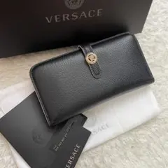 【美品】159 Versace ヴェルサーチ 2つ折り 長財布