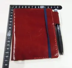 ロルバーン ポケット付メモ用革カバー