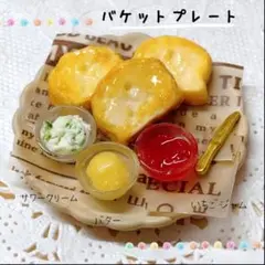 ＊バケットプレート＊ミニチュアフード
