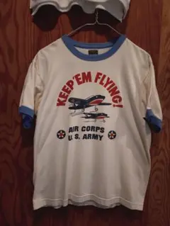 McCoy's 飛行機プリント Tシャツ 38