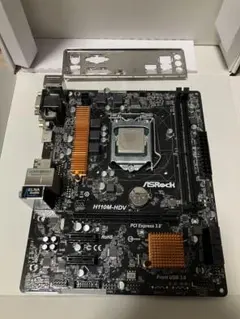 ASRock H110M-HDV マザー+CPUセットintel i3-6100