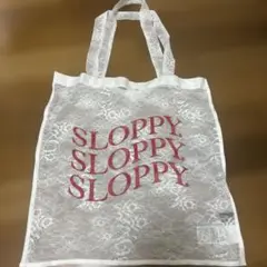 sloppy トートバッグ ホワイト