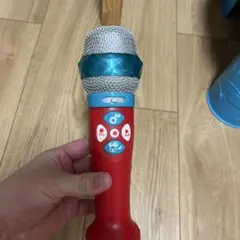 Bluetoothマイクおもちゃ 赤と青