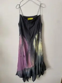 SALE マルケスアルメイダ　パッチワークワンピ　UK8② SALE マルケスアルメイダ パッチワークワンピ UK8② - メルカリ