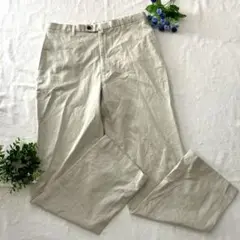 u.p renoma ユーピーレノマ　メンズベージュ　パンツ