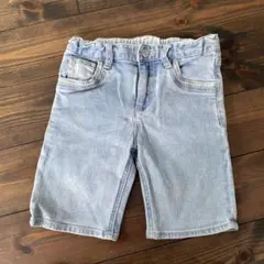 COMME CA ISM 100cm ショートパンツ ライトブルー