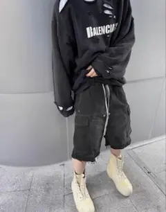 Rick Owens Drkshdw 23SS DenimCargo Bela