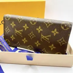 美品✨ルイヴィトン 長財布 ポルトフォイユ ブラザ モノグラム レザー