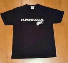 HUNDREDCLUB ハンドレッドクラブ 黒 ブラック 半袖 Tシャツ M