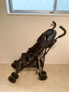 Jeep ベビーカー 黒 緑フレーム
