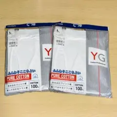 グンゼYG ニーレングス(前あき)ひざ下丈2枚