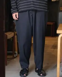 25ss STILL BY HAND Creasy waist easy パンツ