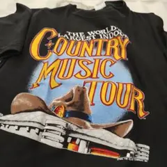 US古着 1990年 カントリーミュージックツアー Tシャツ Lサイズ